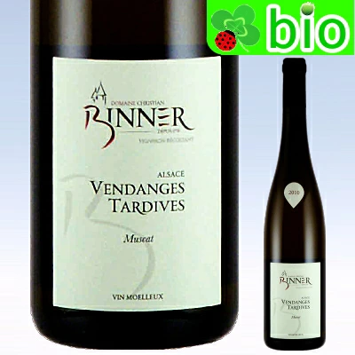 ミュスカ “ヴァンダンジュ タルティヴ”(甘口)[2011]クリスチャン ビネール Muscat VT Christian BINNER