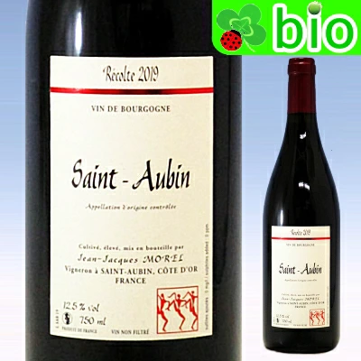 サントーバン ルージュ(サンスフル)[2019]ジャン ジャック モレル Saint-Aubin rouge Jean-Jacques Morel
